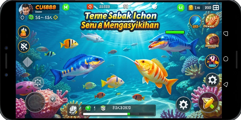 Gameplay seru Tembak Ikan di CU888 yang menantang.