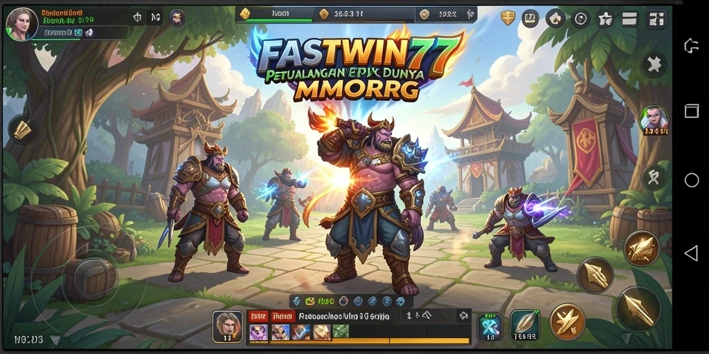 Gameplay menegangkan dan grafis luar biasa dalam FASTWIN77.