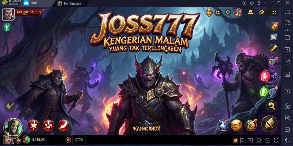 Gameplay seram dari JOSS777 yang menegangkan dan penuh kejutan.