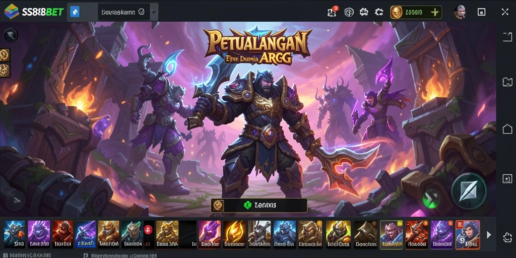 Tampilan gameplay menegangkan dari SS88BET, penuh aksi dan petualangan.