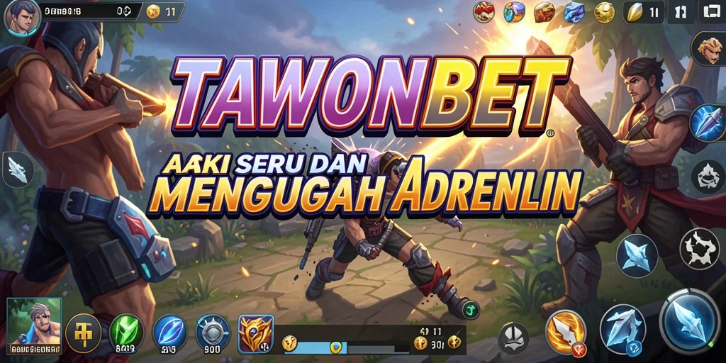Gameplay TAWONBET dengan aksi yang seru dan menegangkan.